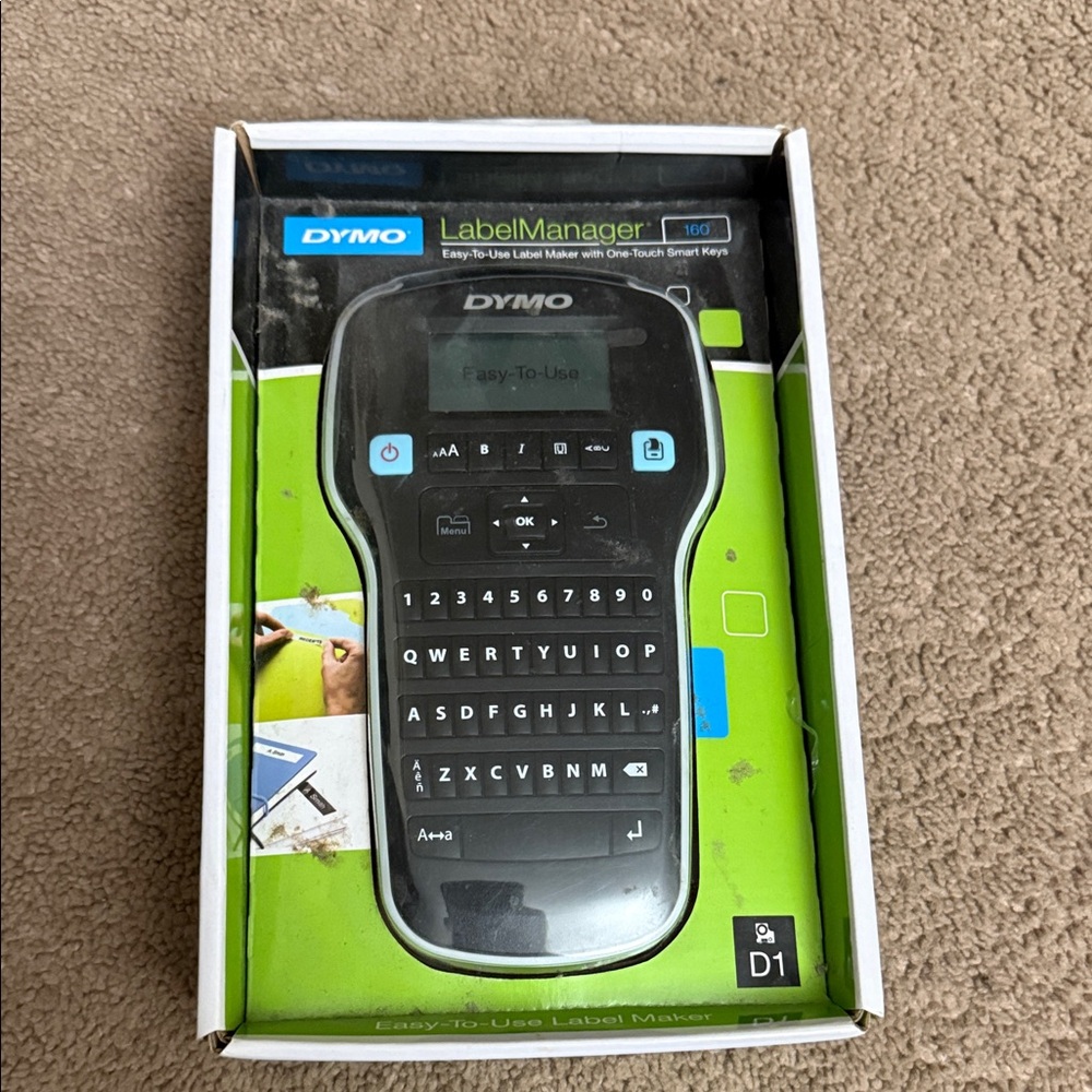 Dymo LabelManager 160 Portable Label Maker — Black